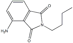 4-amino-2-butyl-2,3-dihydro-1H-isoindole-1,3-dione 结构式