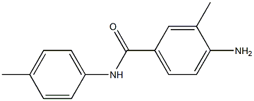 4-amino-3-methyl-N-(4-methylphenyl)benzamide 结构式