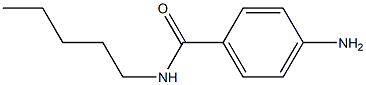 4-amino-N-pentylbenzamide 结构式