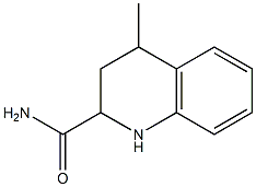 4-methyl-1,2,3,4-tetrahydroquinoline-2-carboxamide 结构式