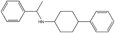 4-phenyl-N-(1-phenylethyl)cyclohexan-1-amine 结构式