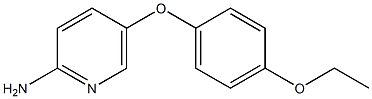 5-(4-ethoxyphenoxy)pyridin-2-amine 结构式