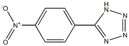 5-(4-nitrophenyl)-1H-1,2,3,4-tetrazole 结构式