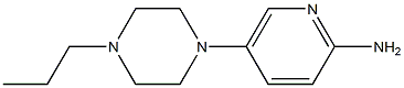 5-(4-propylpiperazin-1-yl)pyridin-2-amine 结构式