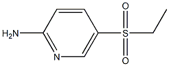 5-(ethanesulfonyl)pyridin-2-amine 结构式