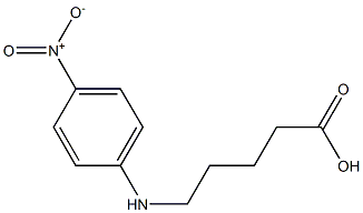 5-[(4-nitrophenyl)amino]pentanoic acid 结构式