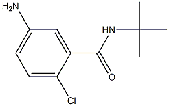 5-amino-N-(tert-butyl)-2-chlorobenzamide 结构式