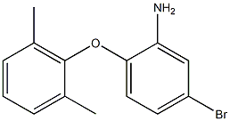 5-bromo-2-(2,6-dimethylphenoxy)aniline 结构式