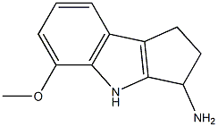 5-methoxy-1H,2H,3H,4H-cyclopenta[b]indol-3-amine 结构式