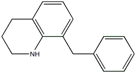 8-benzyl-1,2,3,4-tetrahydroquinoline 结构式