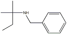benzyl(2-methylbutan-2-yl)amine 结构式