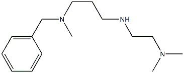 benzyl(3-{[2-(dimethylamino)ethyl]amino}propyl)methylamine 结构式