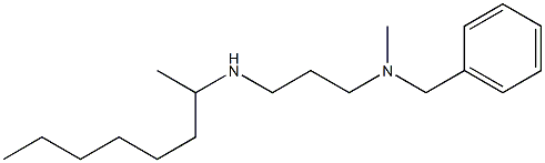 benzyl(methyl)[3-(octan-2-ylamino)propyl]amine 结构式