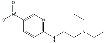 diethyl({2-[(5-nitropyridin-2-yl)amino]ethyl})amine 结构式