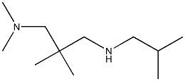 dimethyl(2-methyl-2-{[(2-methylpropyl)amino]methyl}propyl)amine 结构式