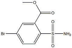 methyl 2-(aminosulfonyl)-5-bromobenzoate 结构式