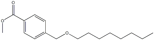 methyl 4-[(octyloxy)methyl]benzoate 结构式