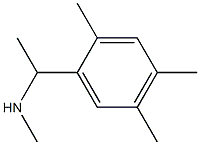 methyl[1-(2,4,5-trimethylphenyl)ethyl]amine 结构式