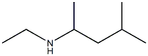 N-(1,3-dimethylbutyl)-N-ethylamine 结构式