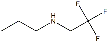 N-(2,2,2-trifluoroethyl)propan-1-amine 结构式