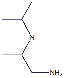 N-(2-amino-1-methylethyl)-N-isopropyl-N-methylamine 结构式