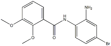 N-(2-amino-4-bromophenyl)-2,3-dimethoxybenzamide 结构式
