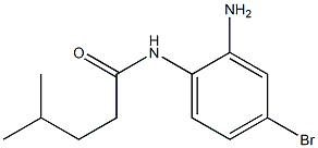 N-(2-amino-4-bromophenyl)-4-methylpentanamide 结构式