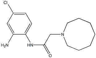N-(2-amino-4-chlorophenyl)-2-(azocan-1-yl)acetamide 结构式