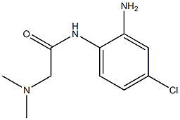 N-(2-amino-4-chlorophenyl)-2-(dimethylamino)acetamide 结构式