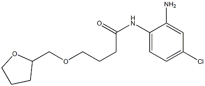 N-(2-amino-4-chlorophenyl)-4-(oxolan-2-ylmethoxy)butanamide 结构式