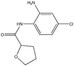 N-(2-amino-4-chlorophenyl)tetrahydrofuran-2-carboxamide 结构式