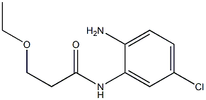 N-(2-amino-5-chlorophenyl)-3-ethoxypropanamide 结构式