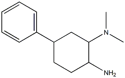N-(2-amino-5-phenylcyclohexyl)-N,N-dimethylamine 结构式