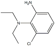 N-(2-amino-6-chlorophenyl)-N,N-diethylamine 结构式