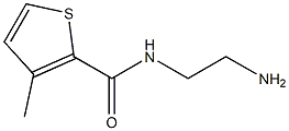 N-(2-aminoethyl)-3-methylthiophene-2-carboxamide 结构式