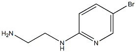N-(2-aminoethyl)-N-(5-bromopyridin-2-yl)amine 结构式
