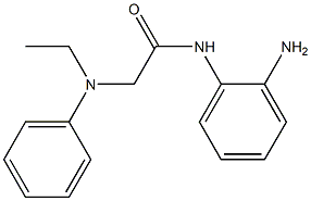 N-(2-aminophenyl)-2-[ethyl(phenyl)amino]acetamide 结构式