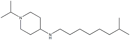 N-(7-methyloctyl)-1-(propan-2-yl)piperidin-4-amine 结构式