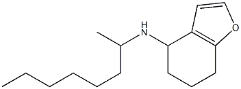 N-(octan-2-yl)-4,5,6,7-tetrahydro-1-benzofuran-4-amine 结构式