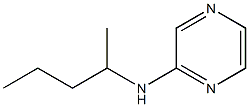 N-(pentan-2-yl)pyrazin-2-amine 结构式