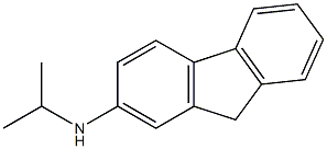 N-(propan-2-yl)-9H-fluoren-2-amine 结构式