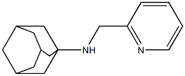 N-(pyridin-2-ylmethyl)adamantan-1-amine 结构式