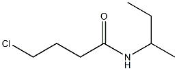 N-(sec-butyl)-4-chlorobutanamide 结构式