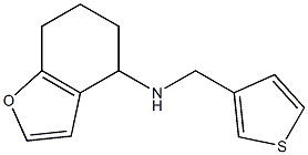 N-(thiophen-3-ylmethyl)-4,5,6,7-tetrahydro-1-benzofuran-4-amine 结构式