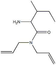 N,N-diallyl-2-amino-3-methylpentanamide 结构式