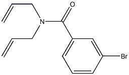 N,N-diallyl-3-bromobenzamide 结构式