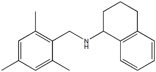 N-[(2,4,6-trimethylphenyl)methyl]-1,2,3,4-tetrahydronaphthalen-1-amine 结构式