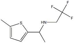 N-[1-(5-methylthien-2-yl)ethyl]-N-(2,2,2-trifluoroethyl)amine 结构式