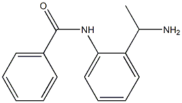 N-[2-(1-aminoethyl)phenyl]benzamide 结构式