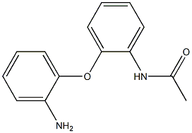 N-[2-(2-aminophenoxy)phenyl]acetamide 结构式